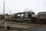 NS 3080 leads the shove back to Glenwood Yard